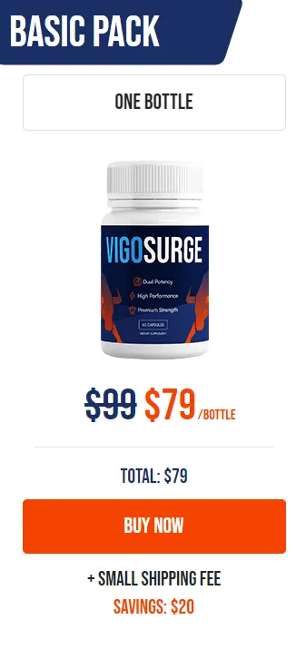 VigoSurge Buy 1 Bottle