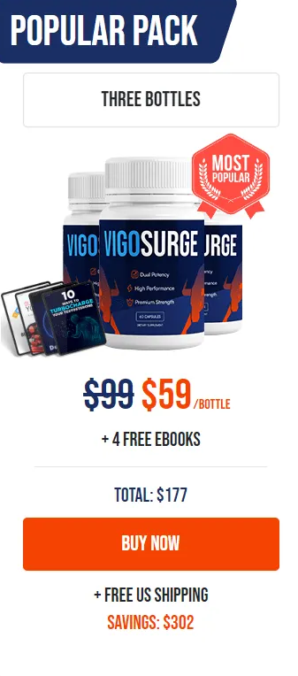 VigoSurge Buy 3 Bottles