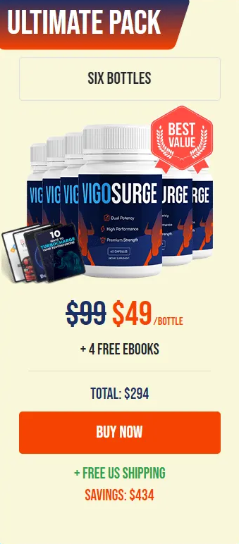 VigoSurge Buy 6 Bottles